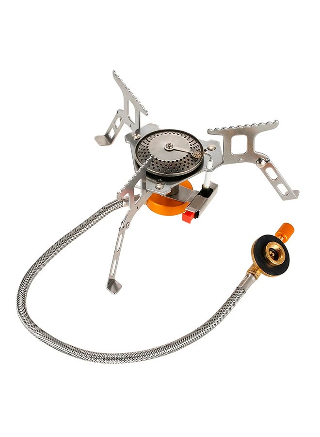 Stainless Steel Folding Camping Gas Stove Y6329